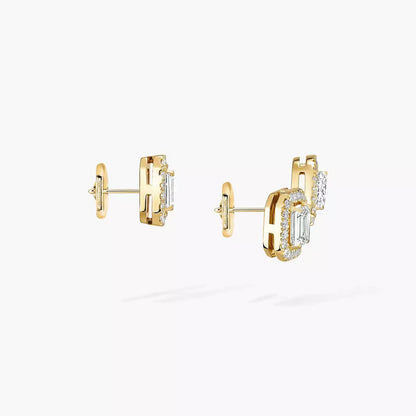 [Stellar Jewelry]Diamond Earrings 0,10ct My Twin 1+2