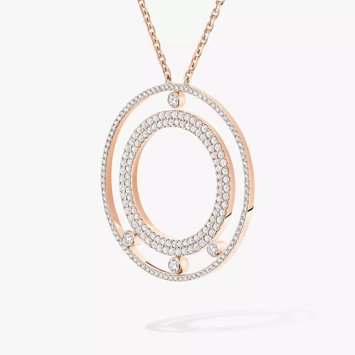 [Stellar Jewelry]Move Romane Long Pave_-Set Diamond Necklace