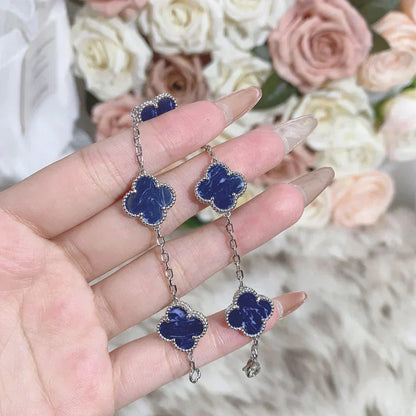 [Stellar Jewelry]CLOVER 5 MOTIF PIETERSITE BRACELET COLLECTION