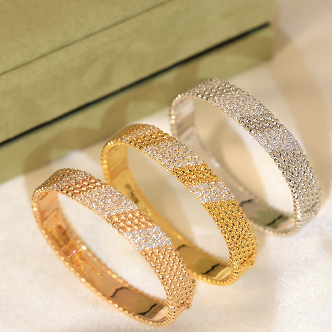 [Stellar Jewelry]  FIVE-ROW DIAMOND BRACELET