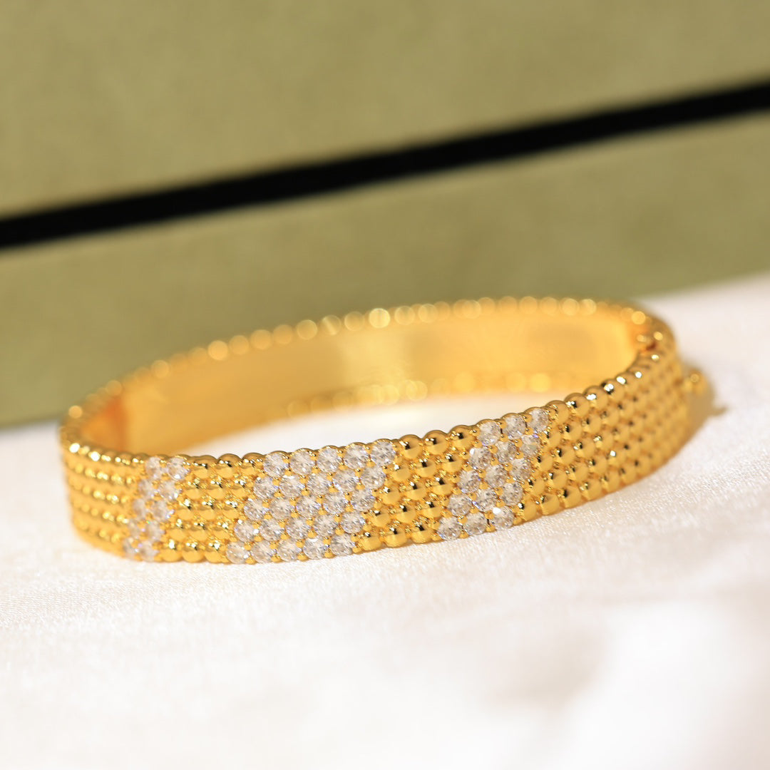[Stellar Jewelry]  FIVE-ROW DIAMOND BRACELET