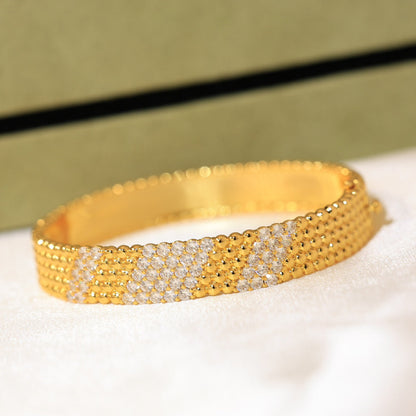 [Stellar Jewelry]  FIVE-ROW DIAMOND BRACELET