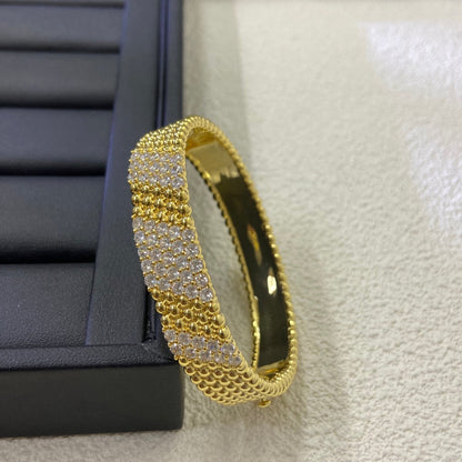 [Stellar Jewelry]  FIVE-ROW DIAMOND BRACELET