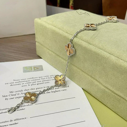 [Stellar Jewelry] CLOVER 5 MOTIF LASER BRACELET COLLECTION