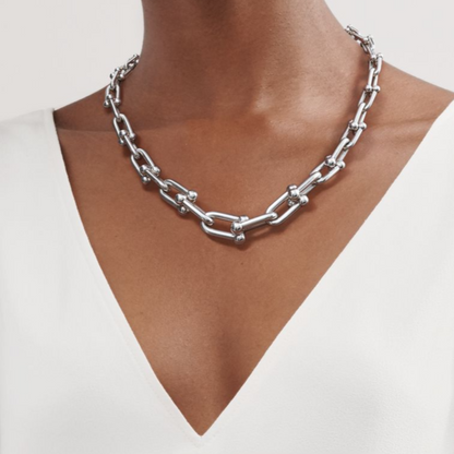 [Stellar jewels]HARDWEAR SILVER CHOKER