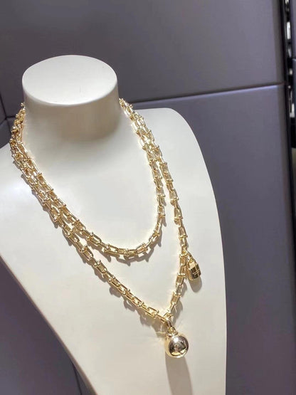 [Stellar jewels]HARDWEAR WRAP NECKLACE