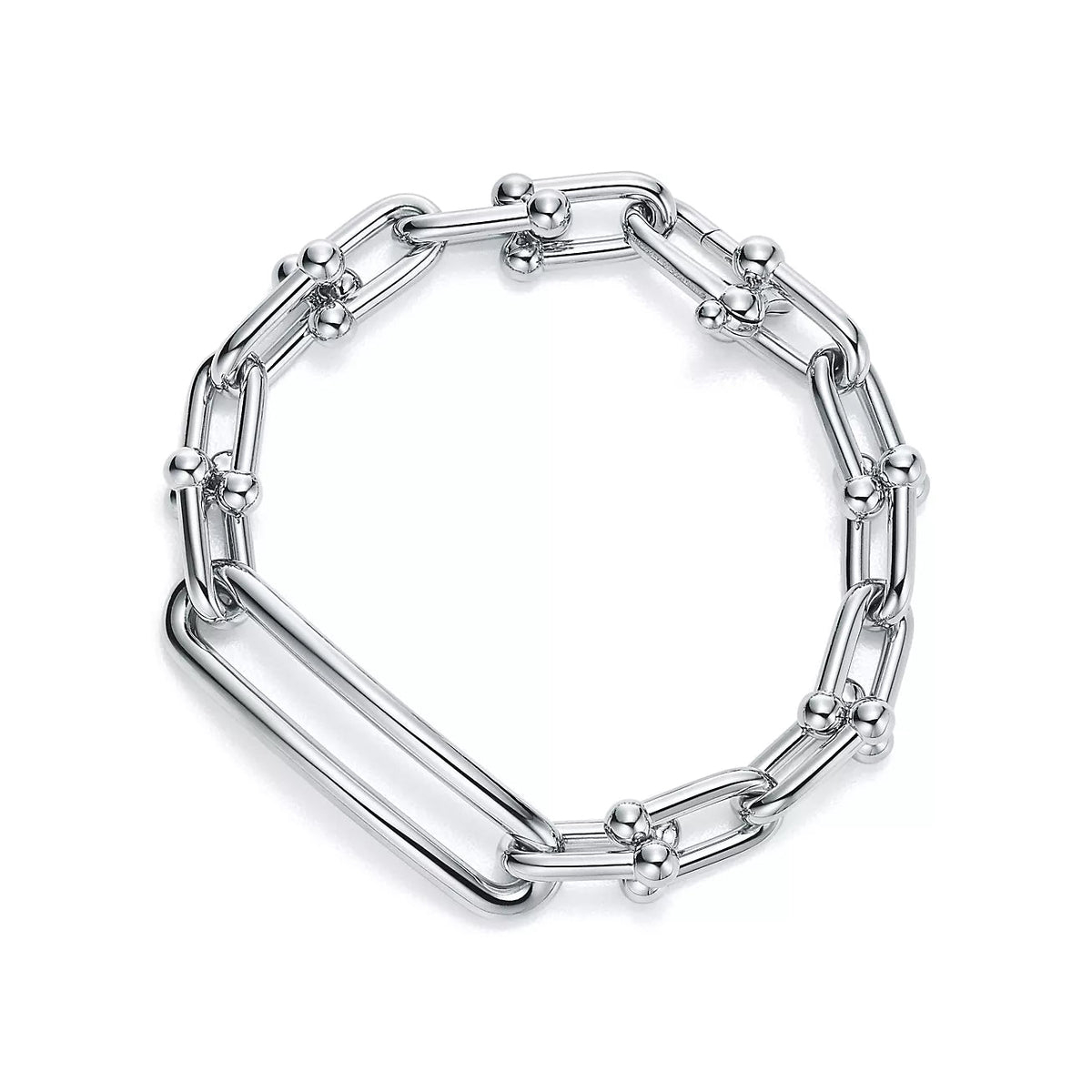 [Stellar jewels]HARDWEAR LONG CHAIN BRACELET