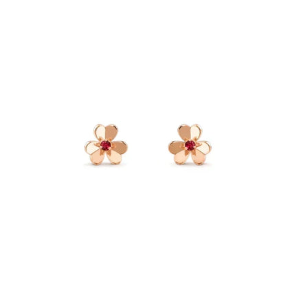 [Stellar Jewelry]FRIVOLE  FLOWER PINK EARRINGS