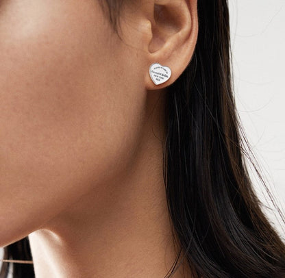 [Stellar jewels]RETURN TO TIF LOVE SILVER EARRINGS
