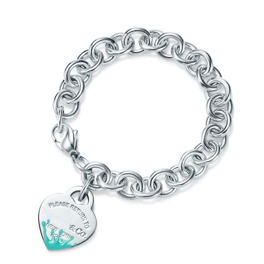 [Stellar jewels]LOVE HEART RETURN TO TIF SILVER BRACELET