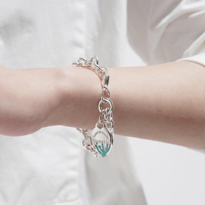 [Stellar jewels]LOVE HEART RETURN TO TIF SILVER BRACELET