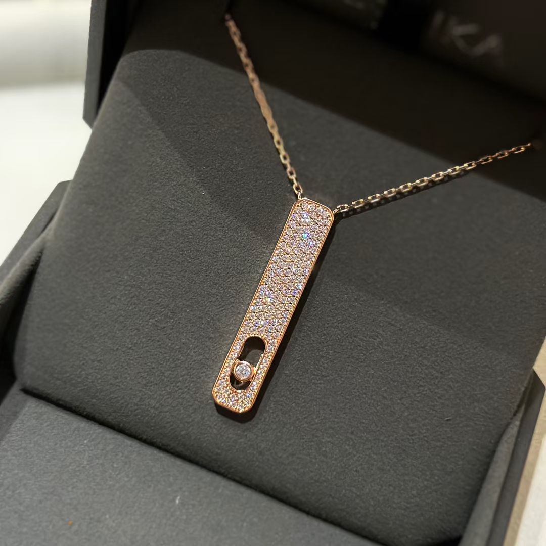 [Stellar Jewelry]MY FIRST DIAMOND PAVED NECKLACE