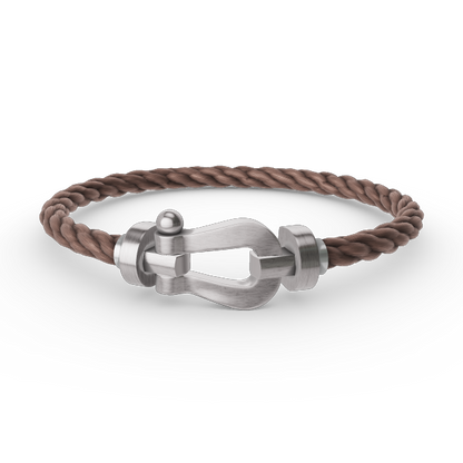 [Stellar Jewelry]FORCE LARGE HORSESHOE NO DIAMOND BRACELET SILVER